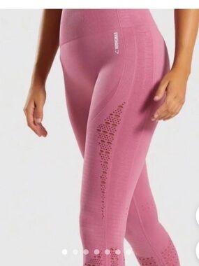 Gymshark Energy Seamless- Dusty Pink High-Waist Leggings